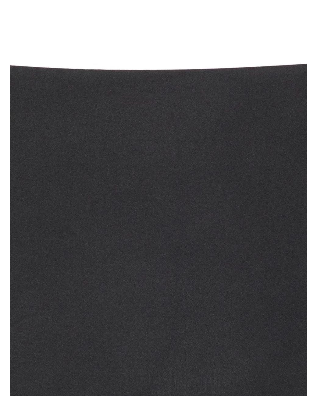 Tom Ford Black Logo-Print Pocket Square for men