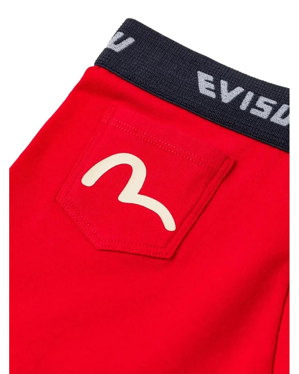 Evisu Red Logo-Print Boxers for men