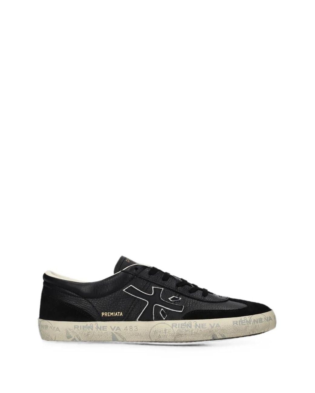 Premiata Black David 8285 Sneakers