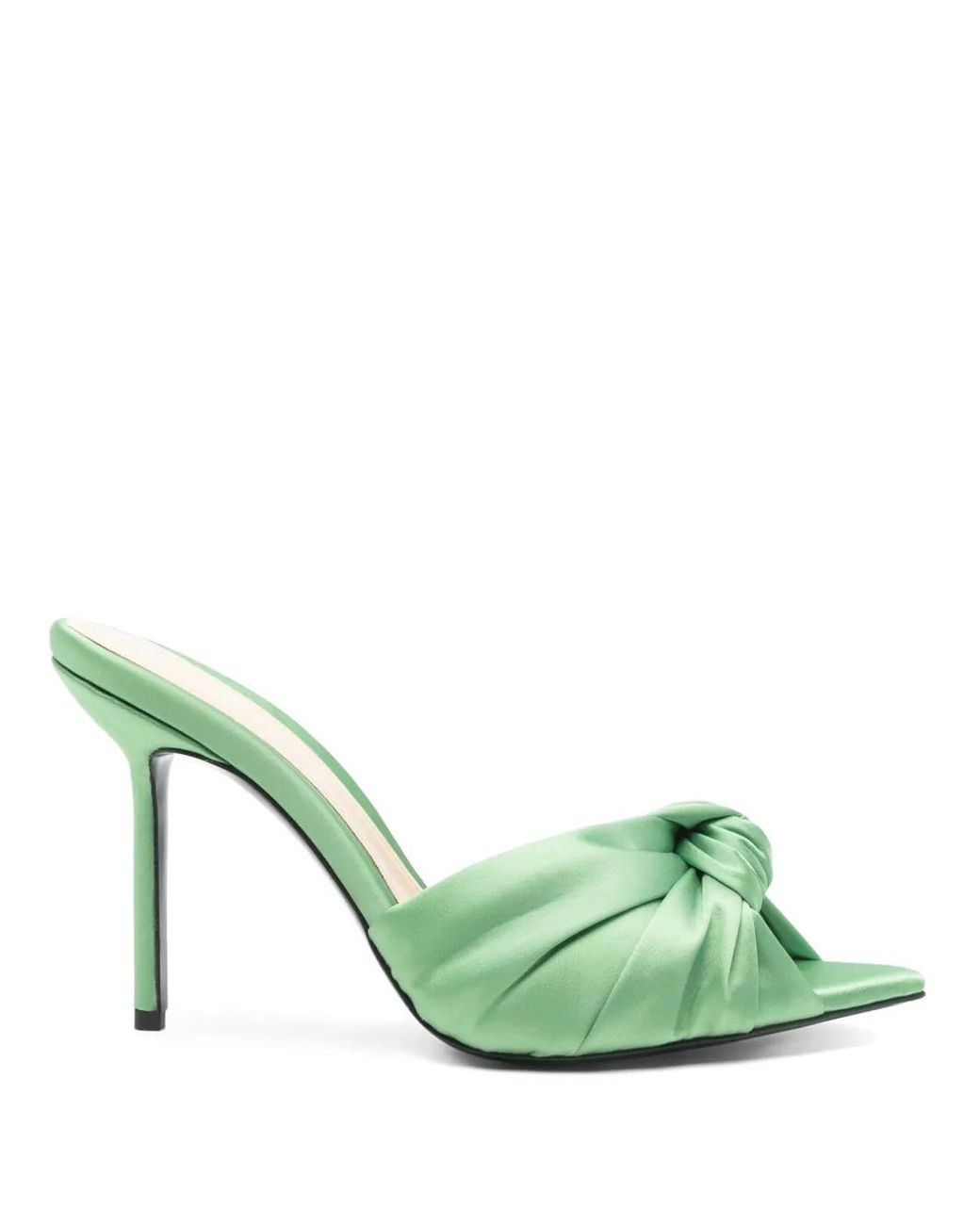 Ginissima Green Sofia Heeled Sandals