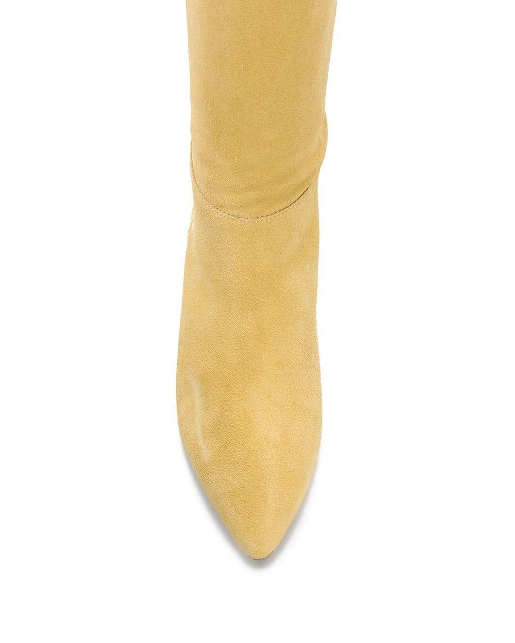 Ba&sh Clarys Mid-calf Length Boots in Yellow | Lyst Australia
