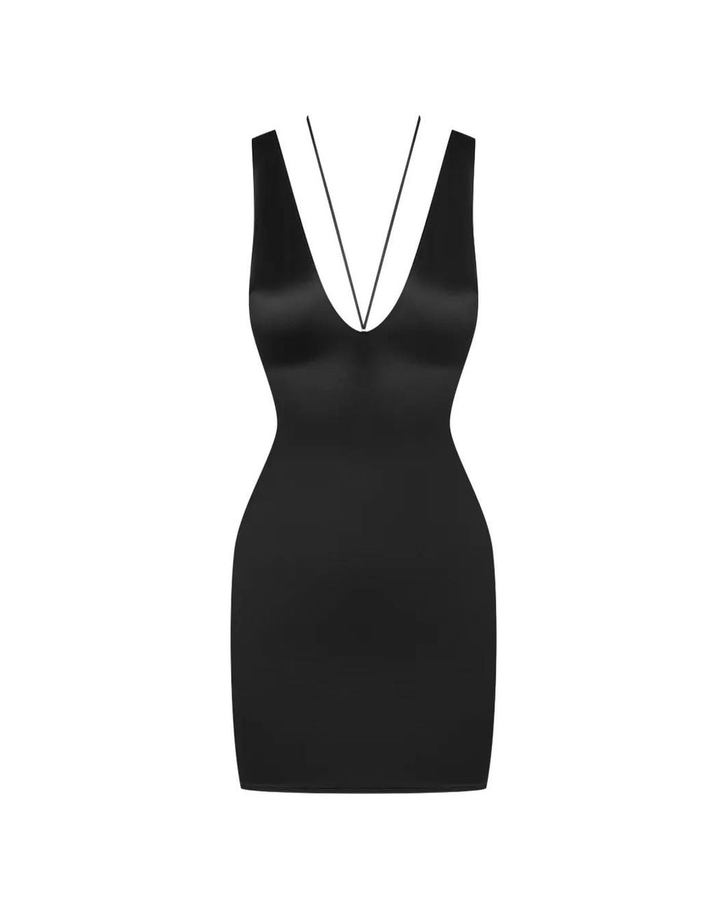 Maison Close Black French Kiss Mini Dress