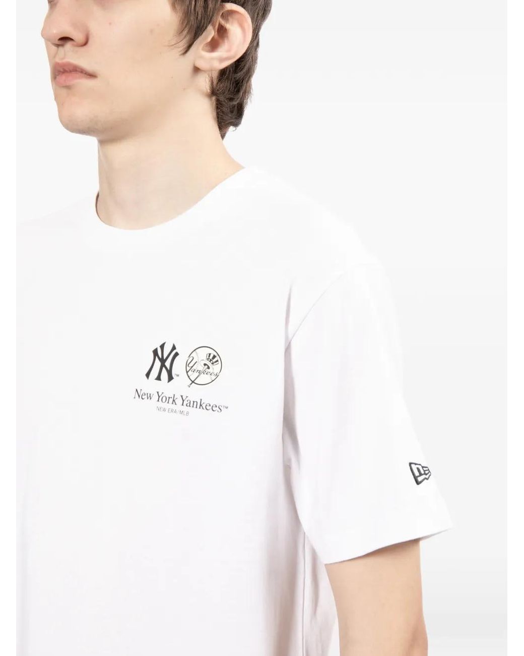 KTZ White Crew Neck T-Shirt for men