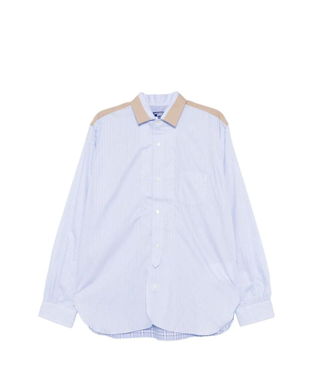 Junya Watanabe White Striped Shirt for men