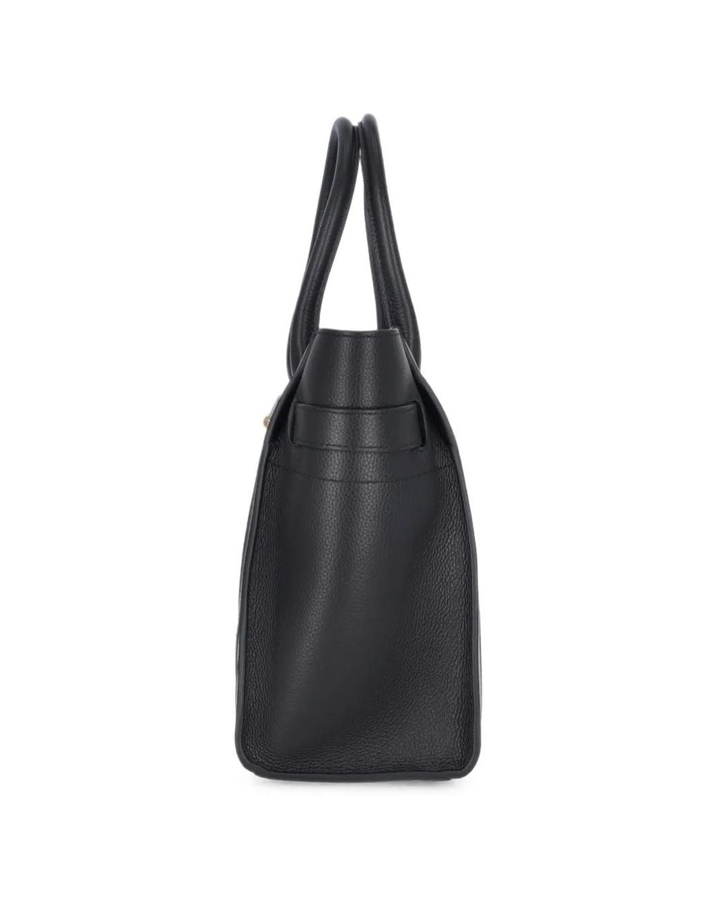 Mulberry Black Bayswater Small Grained Tote Bag