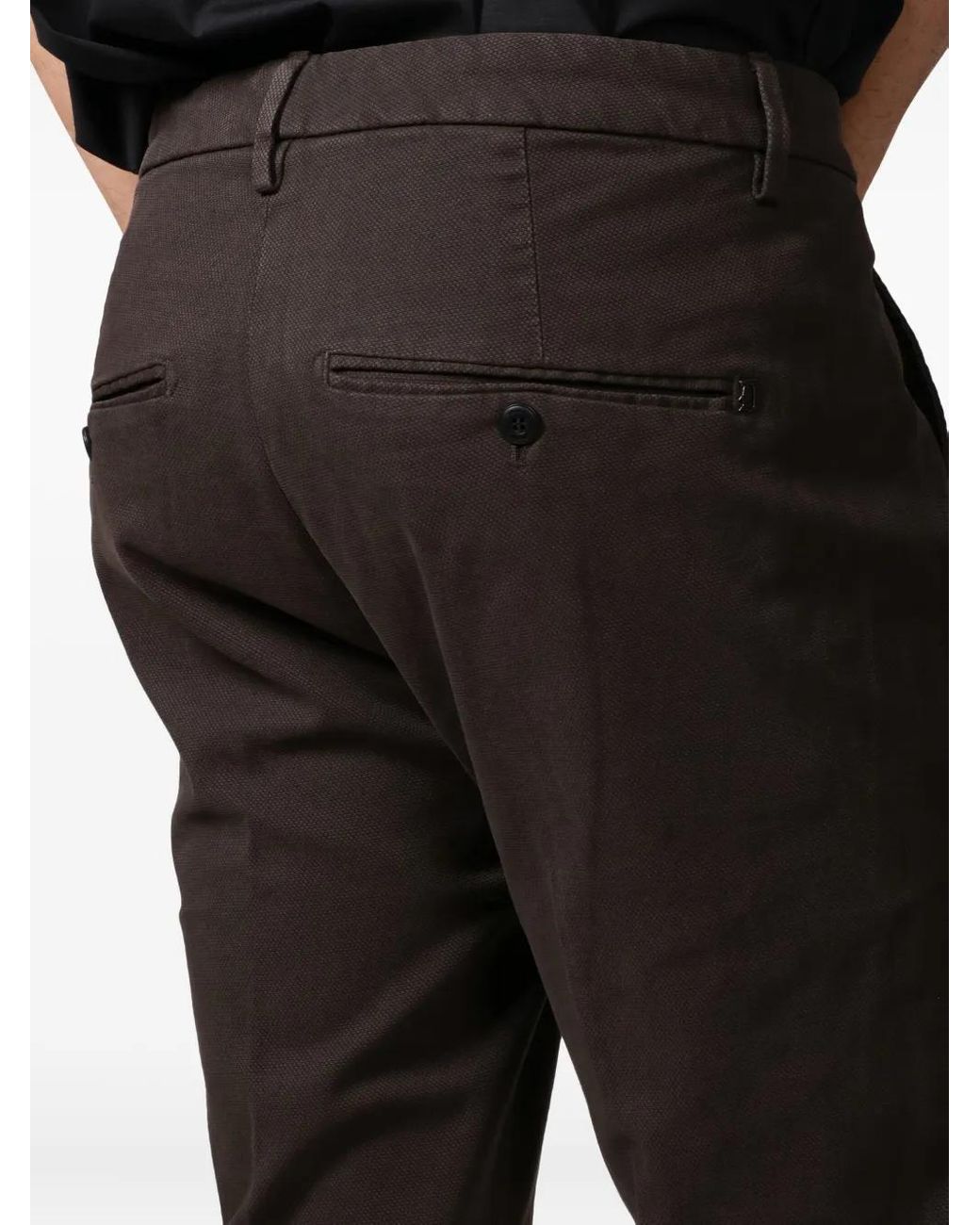Pantalones Gaubert Con Botones Dondup de hombre de color Black