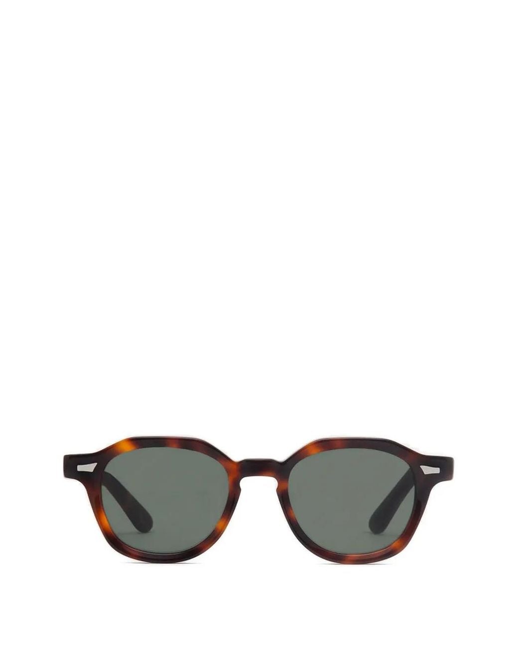 Fora Gray Dealer Tortoiseshell-Effect Geometric-Frame Sunglasses