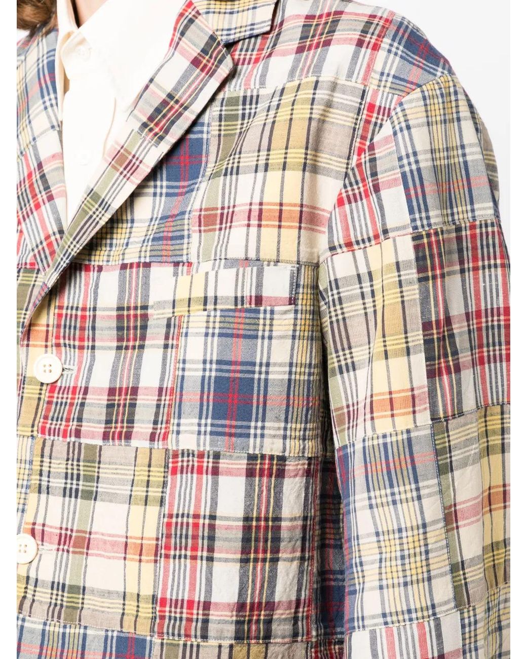 Visvim Pink Yardbird Patchwork Jacket for men