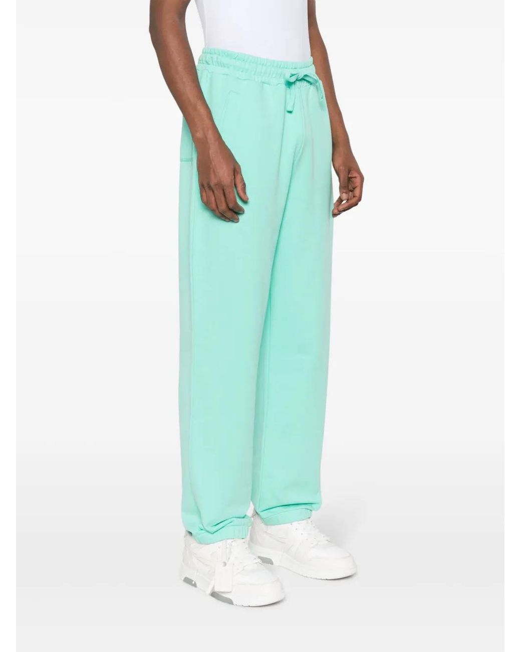 Objects IV Life Blue Logo-Print Cotton Track Pants