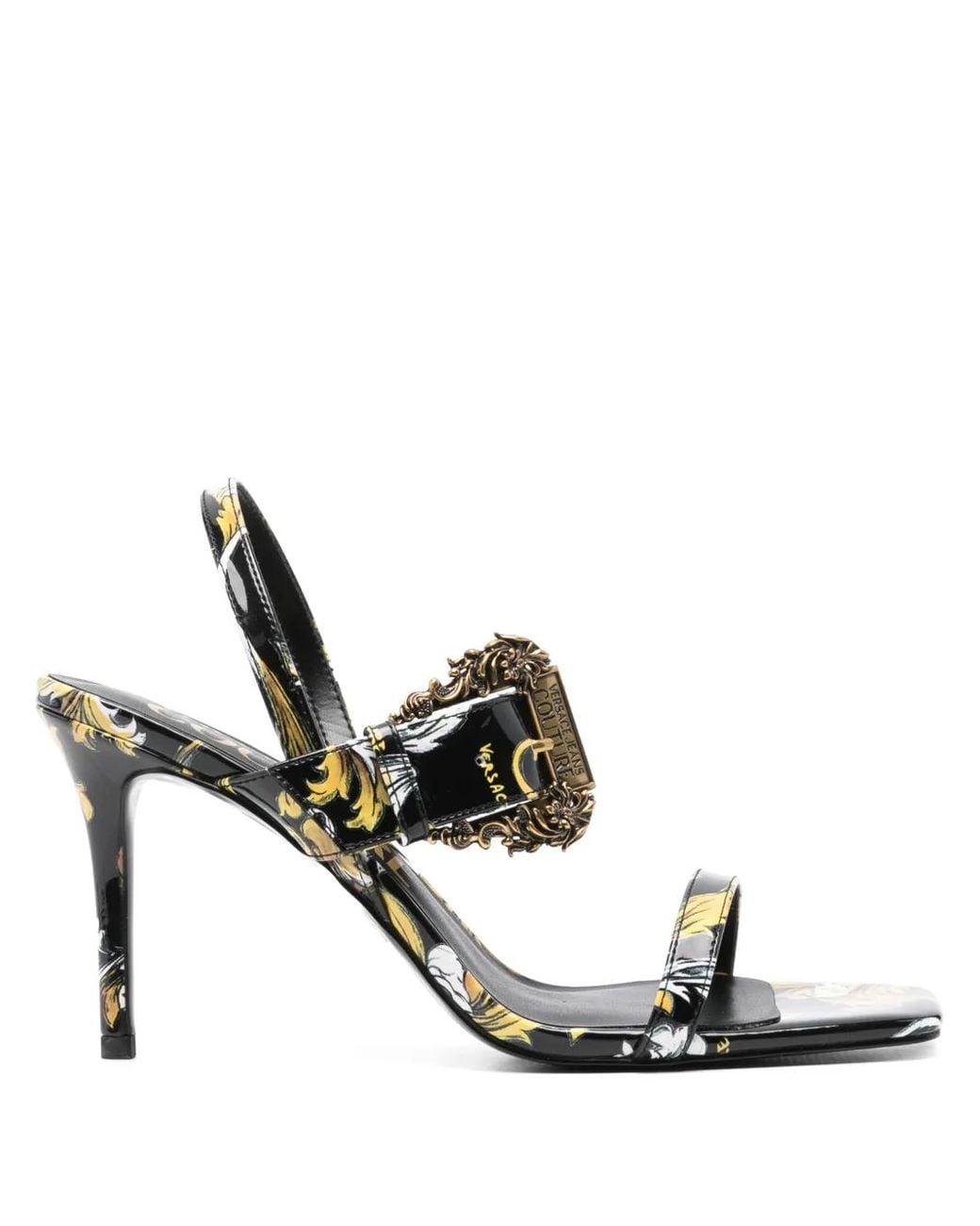 Versace Jeans Couture Metallic 90Mm Emily Sandals