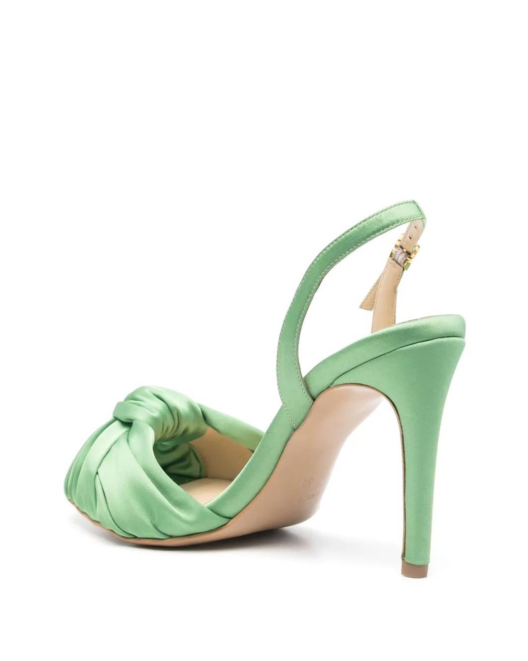 Ginissima Green 95Mm Sofia Sandals