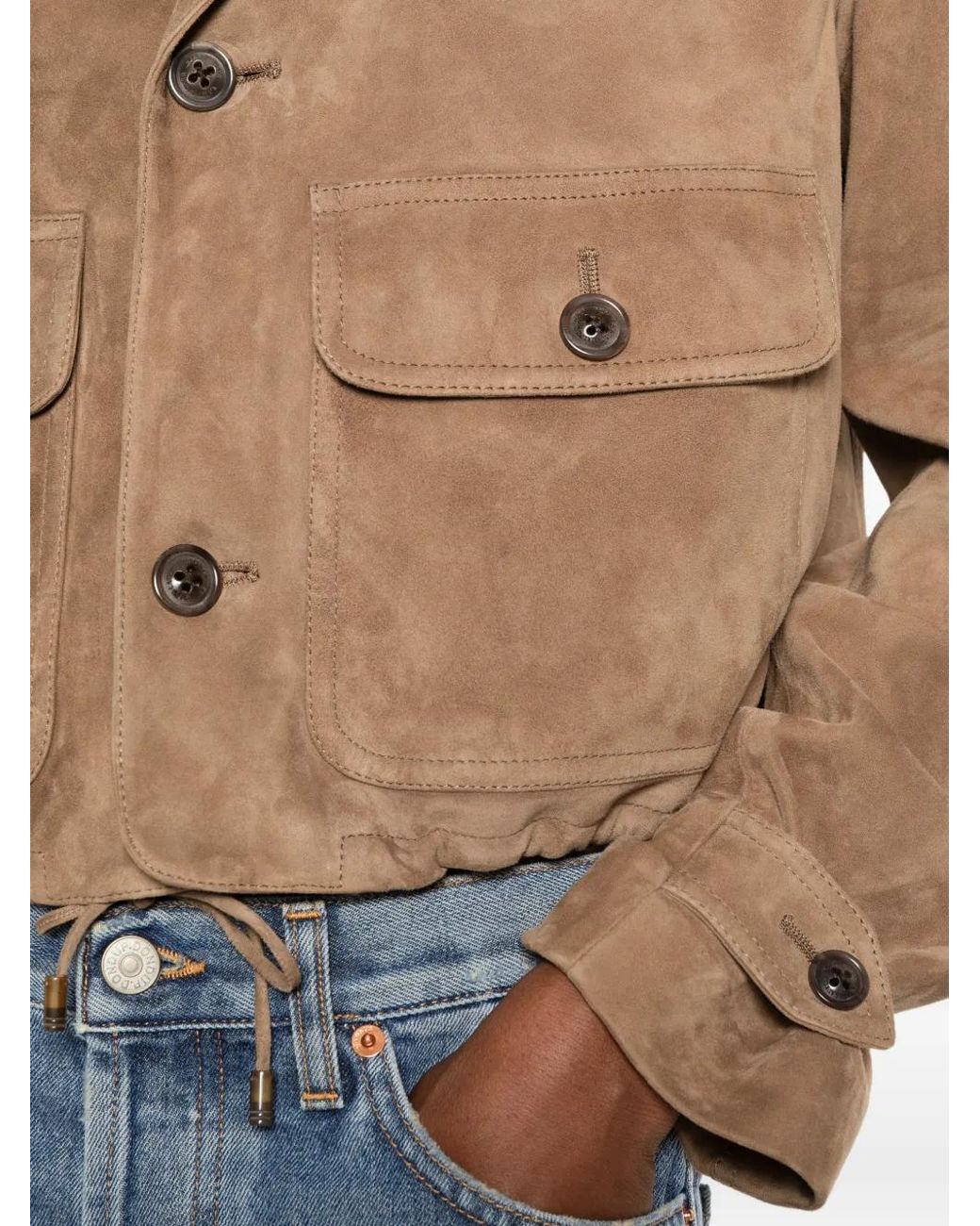 Ralph Lauren Cropped Jack in het Natural
