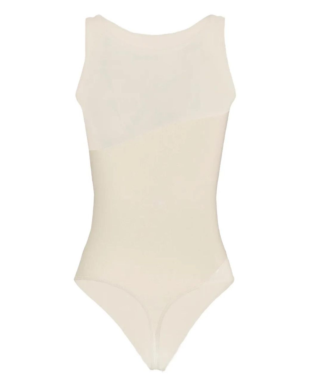 Wolford White Sleeveless Body