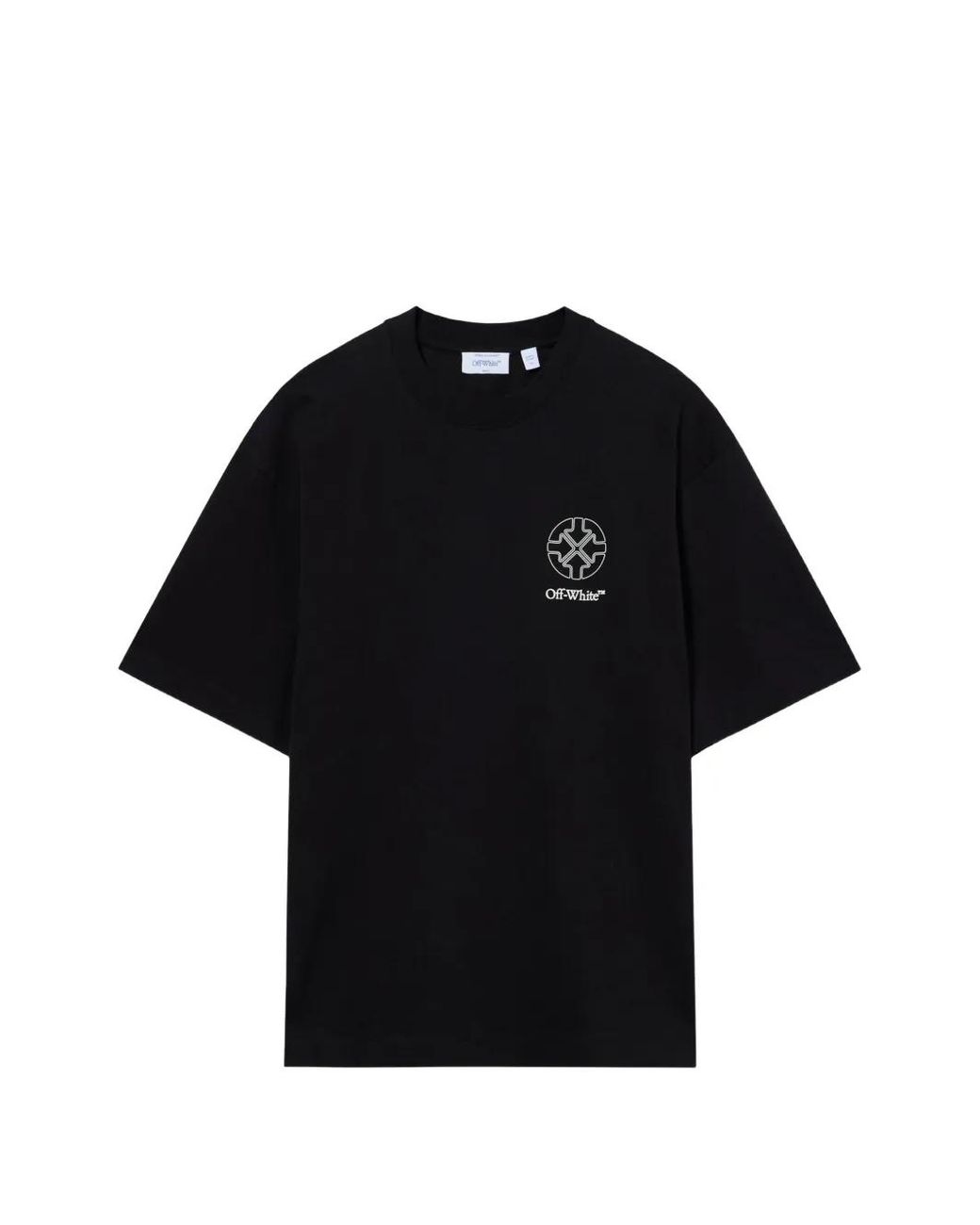 Off-White c/o Virgil Abloh Black Off 'Offline Half Arrow Skate' T-Shirt for men