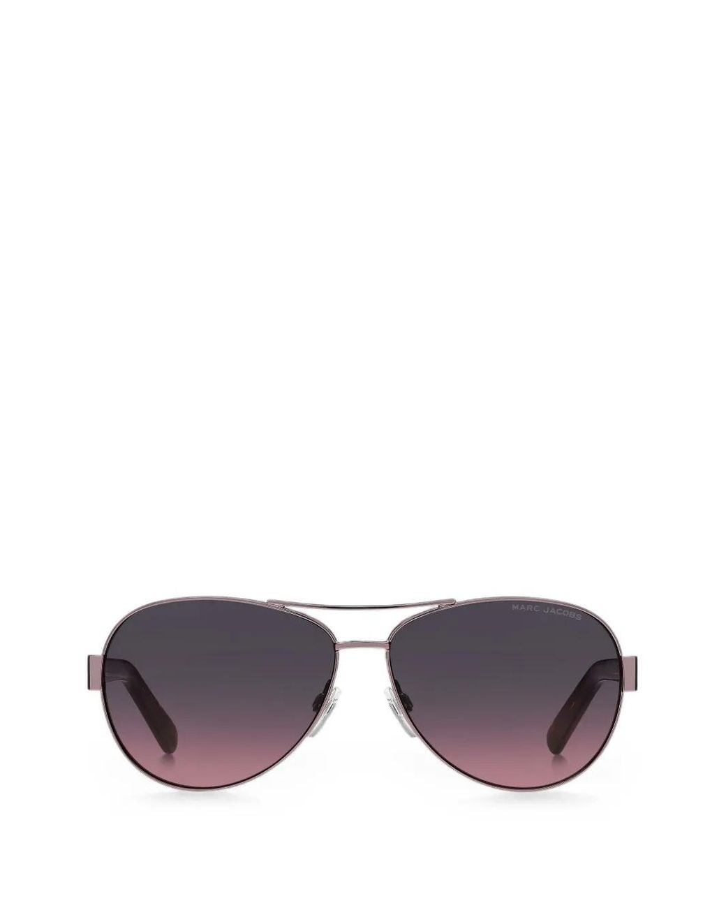 Marc Jacobs Purple Pilot-Frame Sunglasses