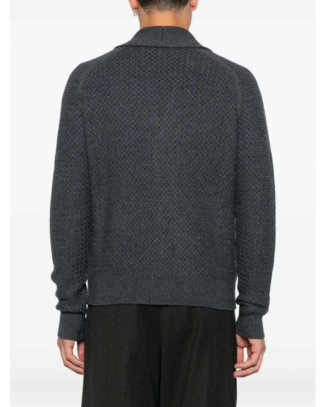 Jonathan Simkhai Black Grant Cardigan for men