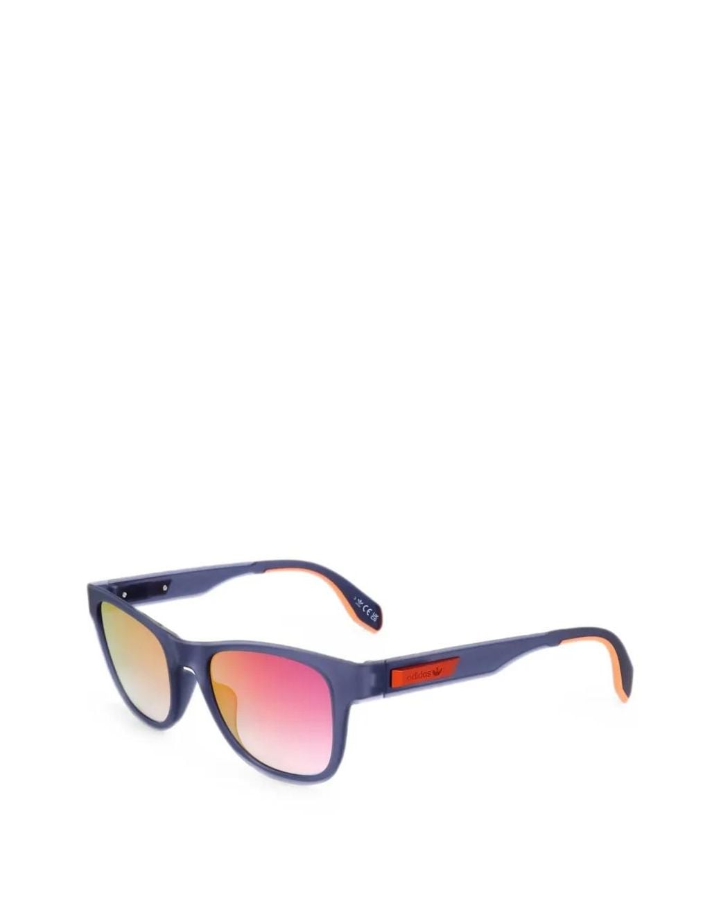 Adidas Pink Rectangle-Frame Tinted Sunglasses