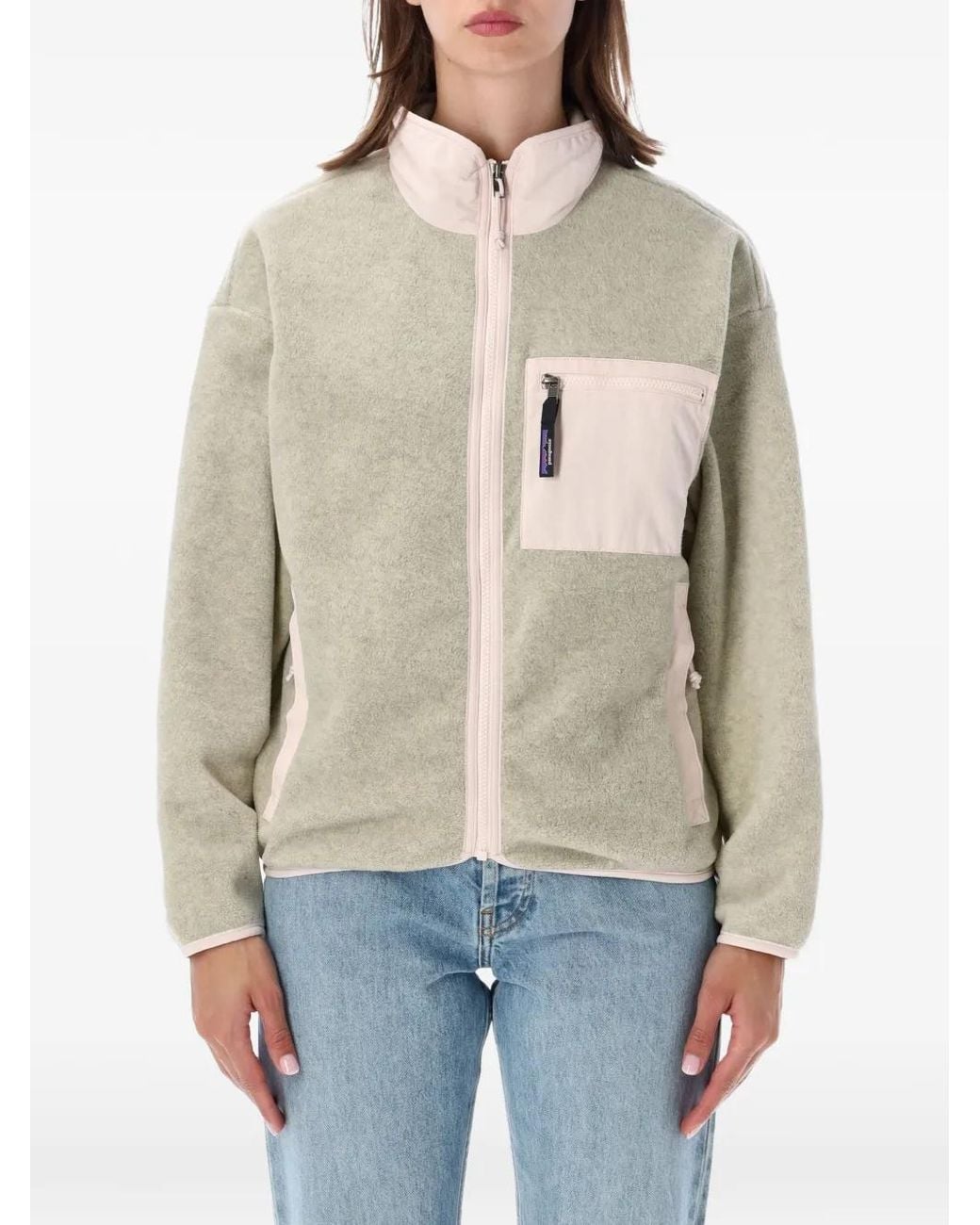 Patagonia Natural Fleece-Texture Zip-Up Jacket