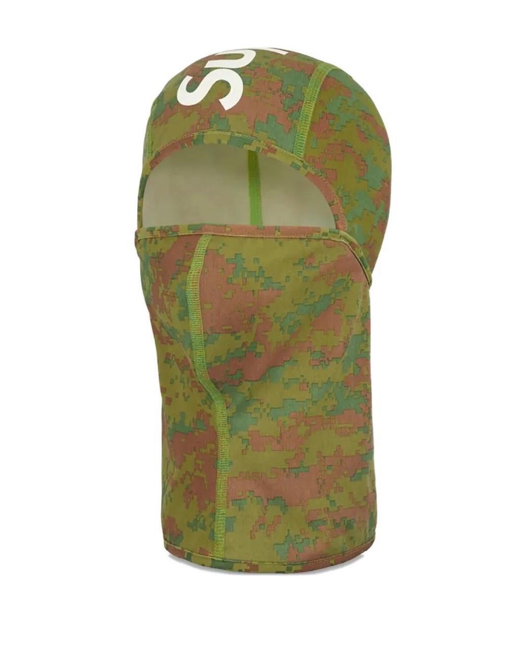 Supreme Green Heat Reactive Digi Camo Balaclava