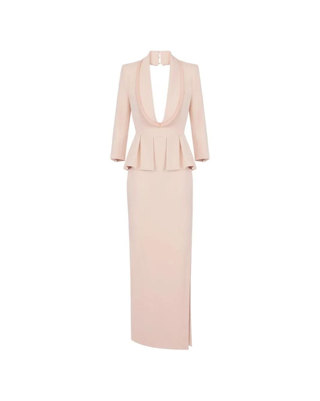 Elisabetta Franchi Pink Carpet Dress
