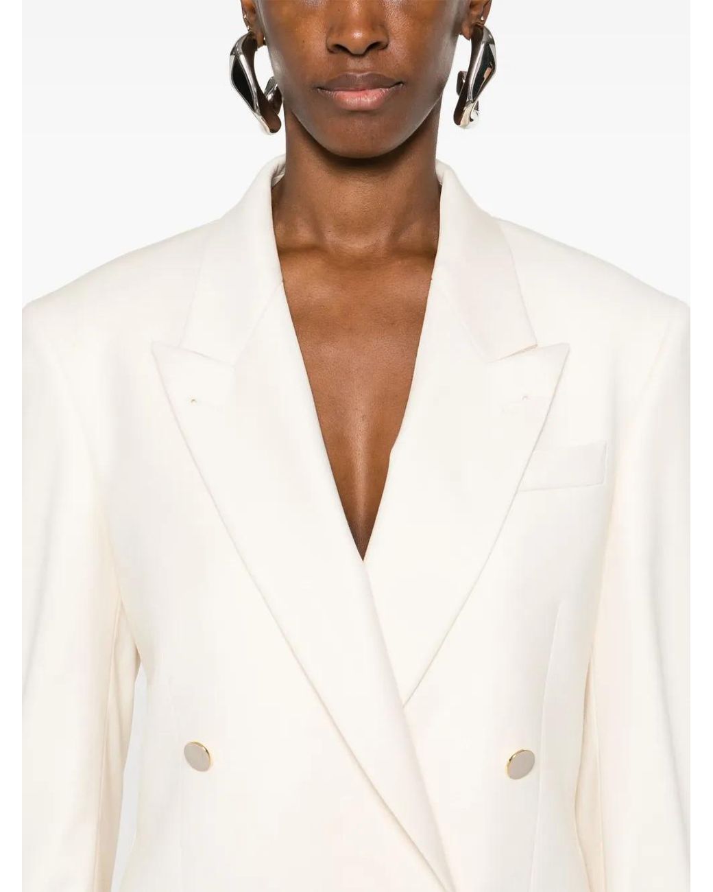 Eraldo Natural Double-Breasted Blazer
