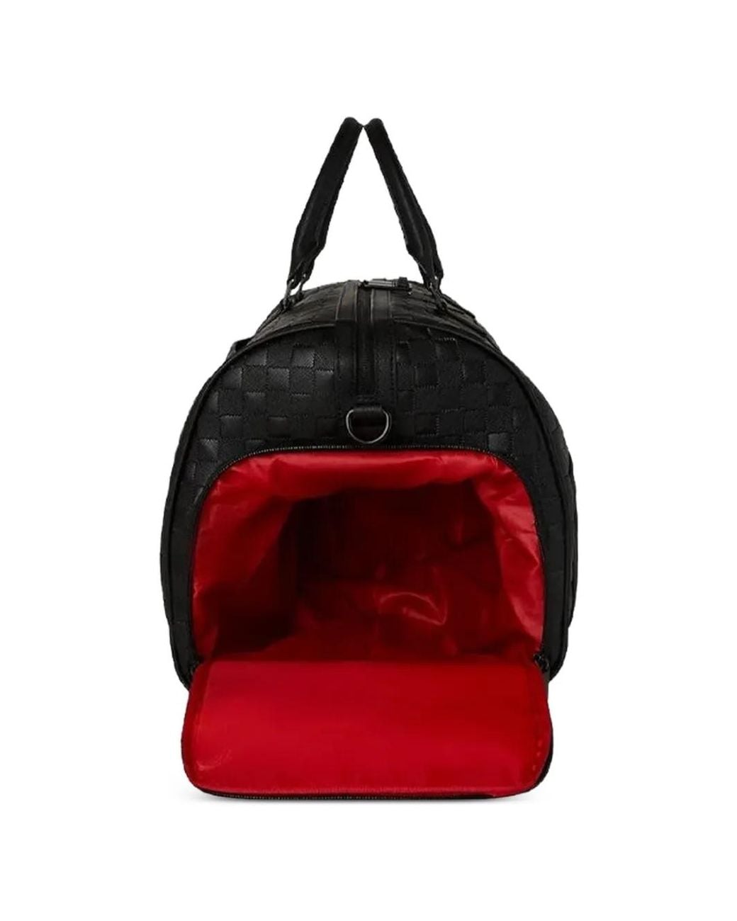 Sprayground Black The Ghost Maison Duffle Bag for men
