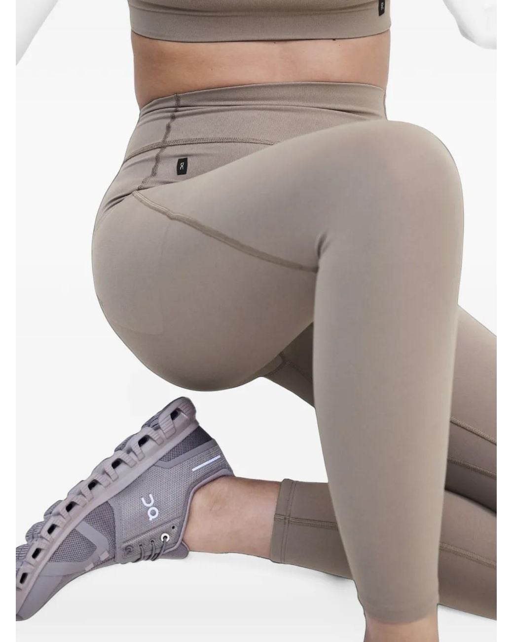 On Shoes Gray Studio Leggings 7/8