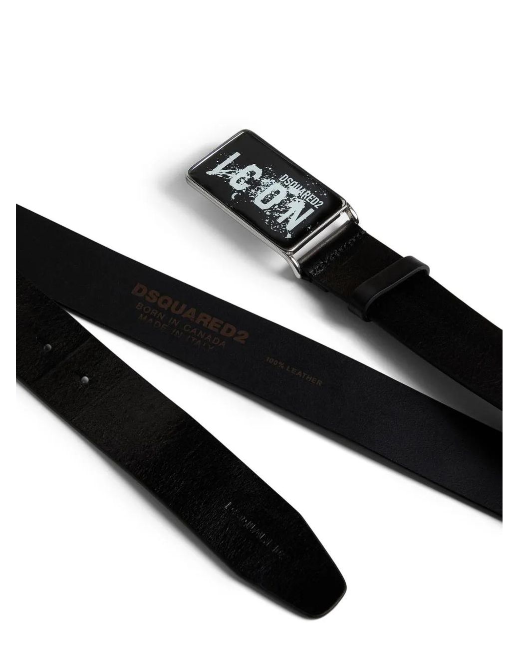 DSquared² Black Belt for men
