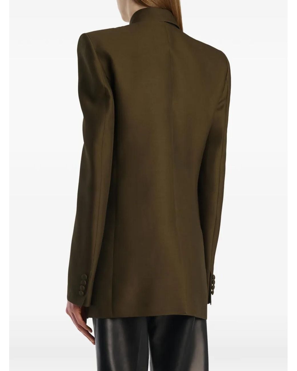 Khaite Green Armair Jacket