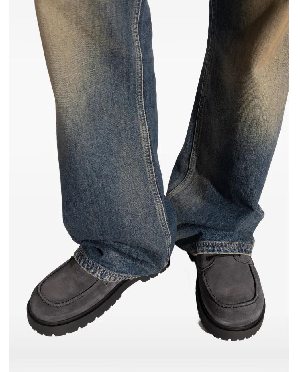 Birkenstock Black Highwood Moc Lace Shoes for men