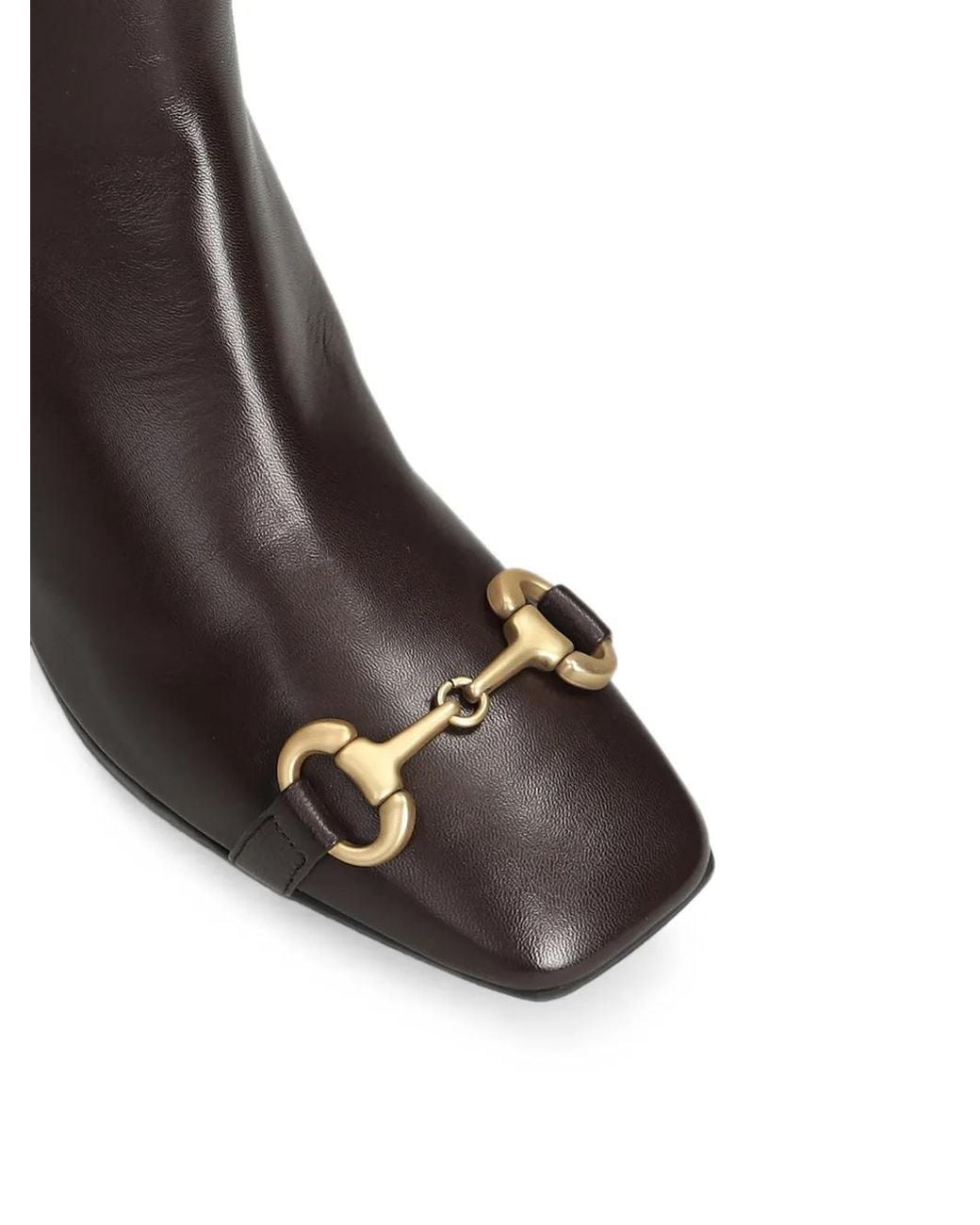 Mara Bini Brown Leather Ankle Boots