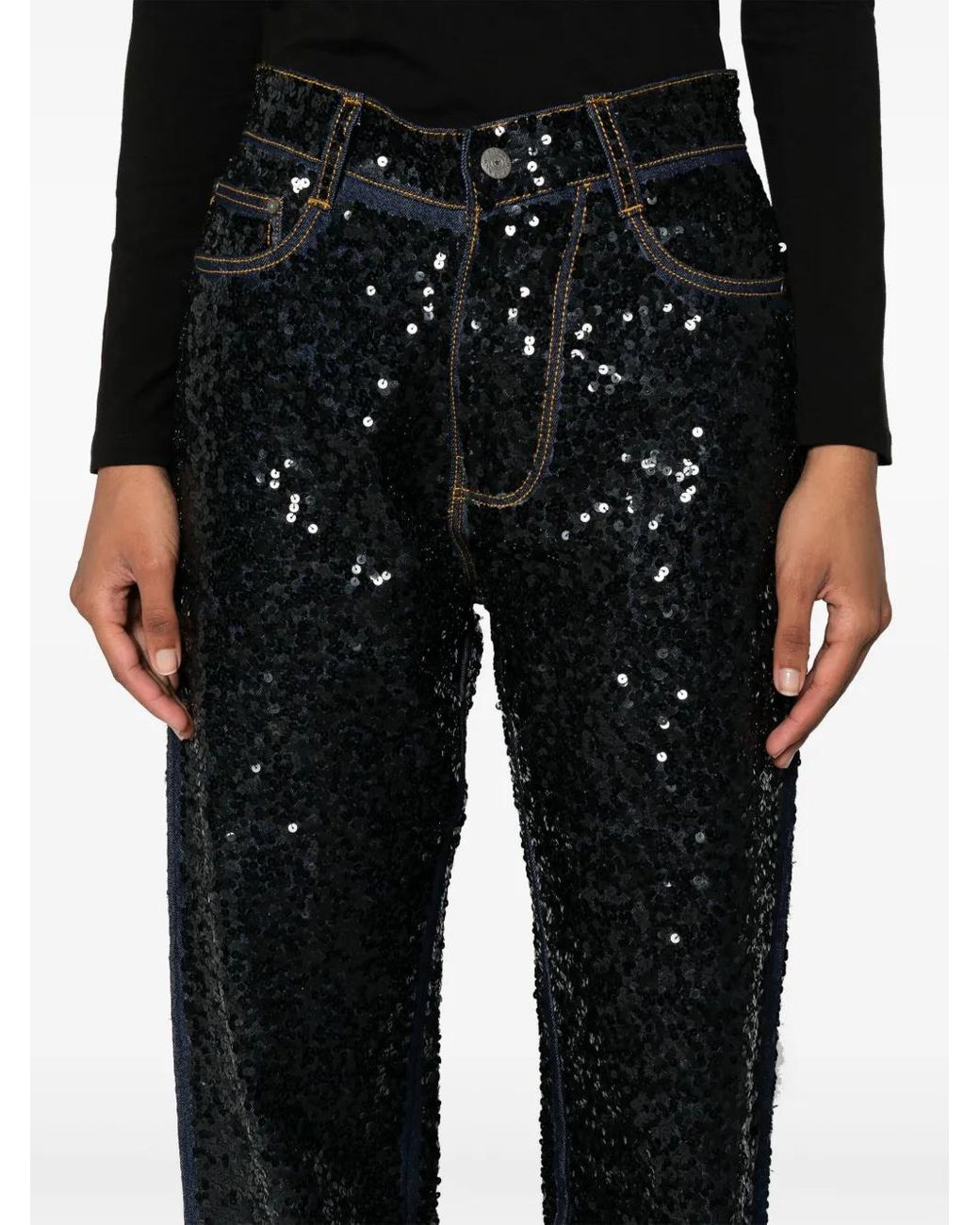 P.A.R.O.S.H. Black P.A.R.O..H. Jeans