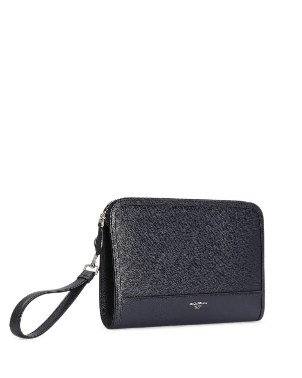 Dolce & Gabbana Black Atene Clutch Bag for men