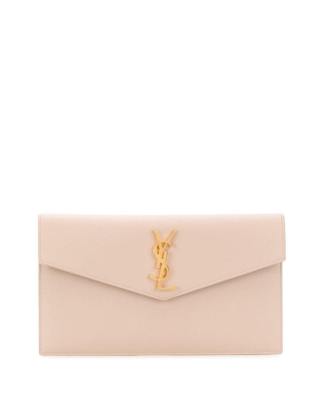 saint laurent uptown envelope clutch