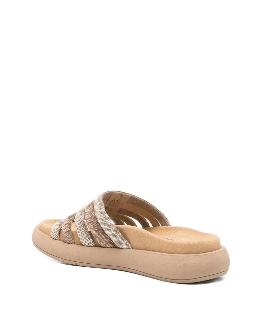 Gabor Metallic Claquettes À Brides Multiples