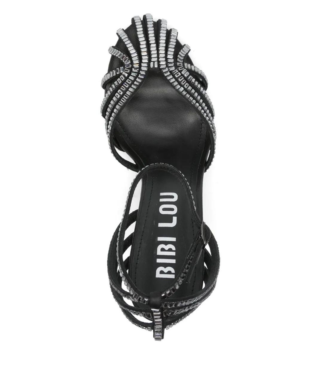 Bibi Lou Metallic 85Mm Crystal-Embellished Pumps
