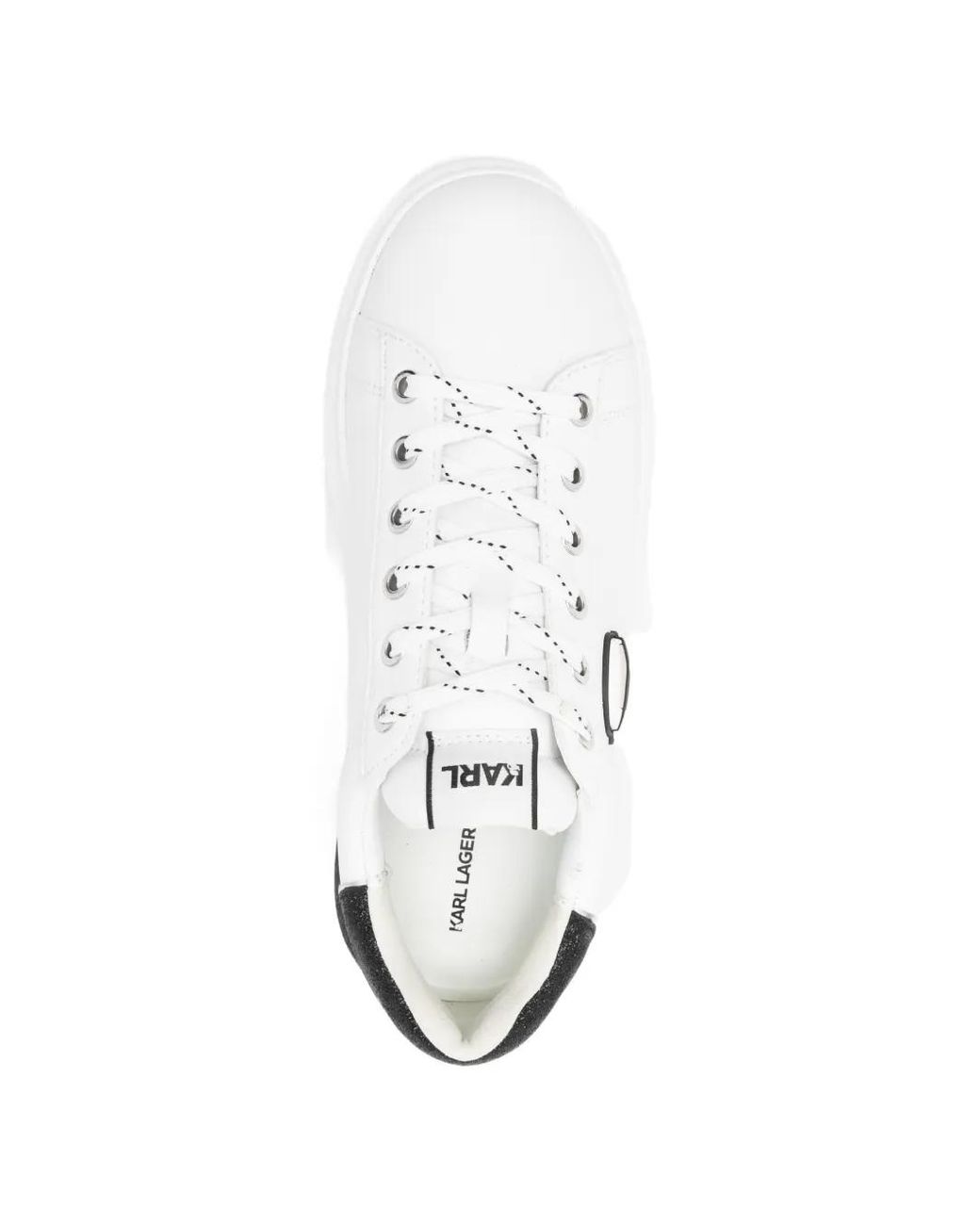 Karl Lagerfeld White Kapri Ombre Nft Lo Lace