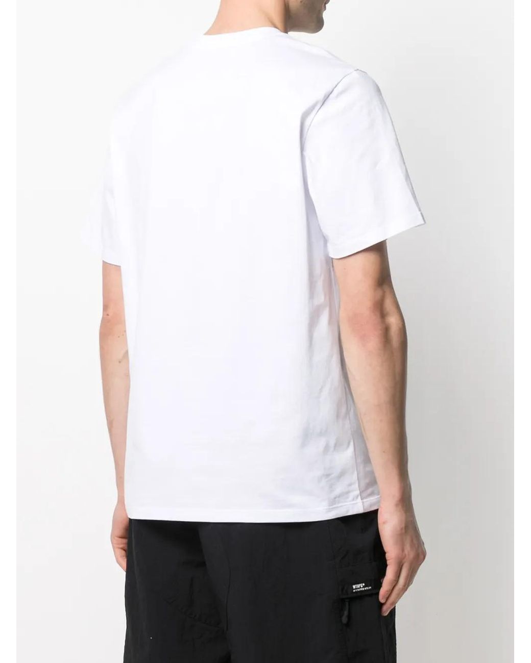MSGM T-Shirt Met Logoprint in het White voor heren