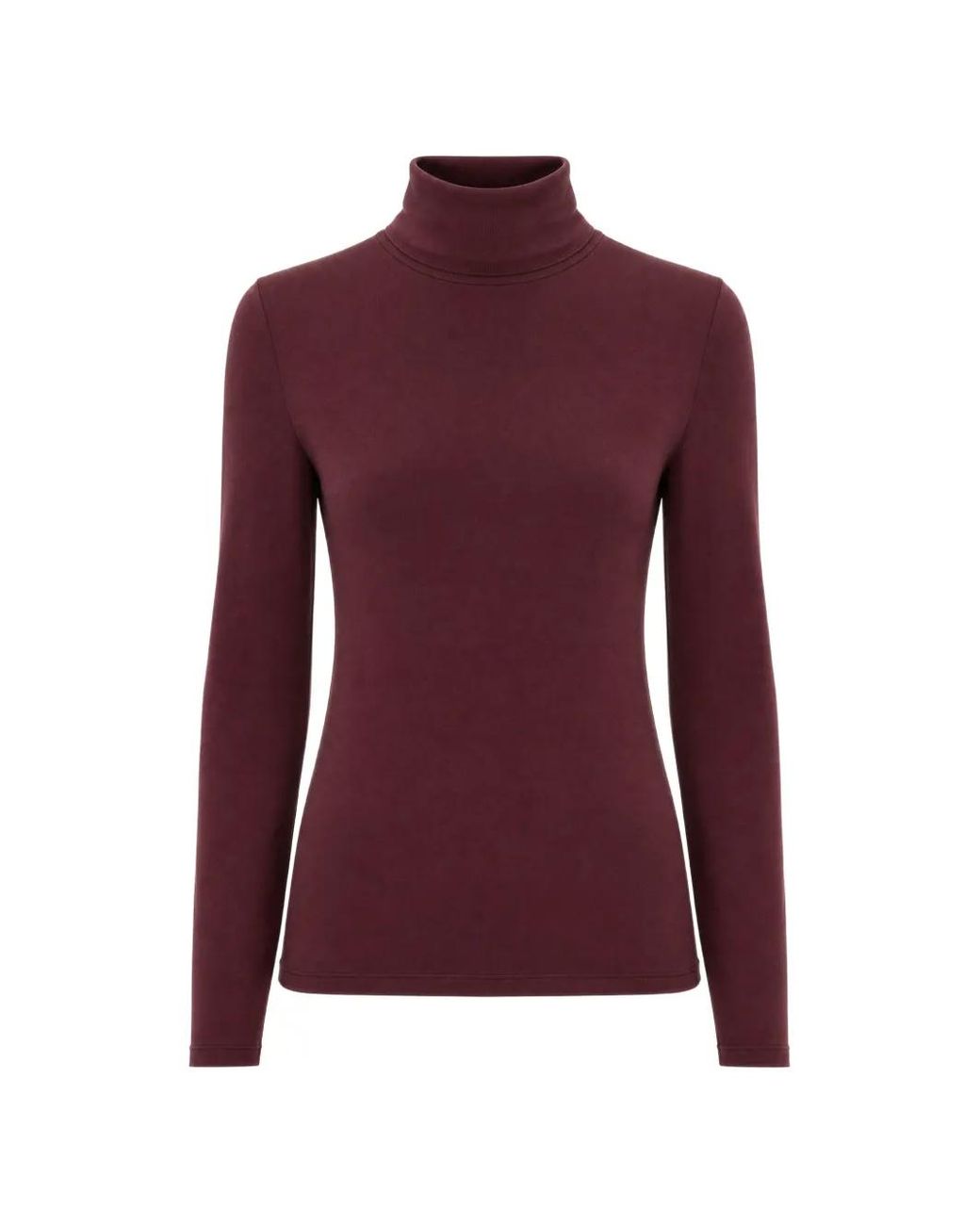 Toccin Purple Alma Turtle-Neck Sweater