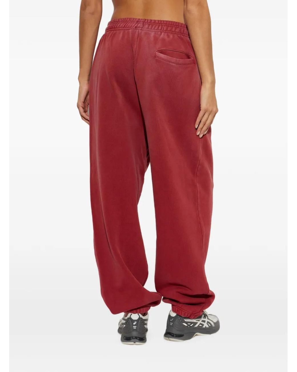 Entire studios Red Faded Track Pants