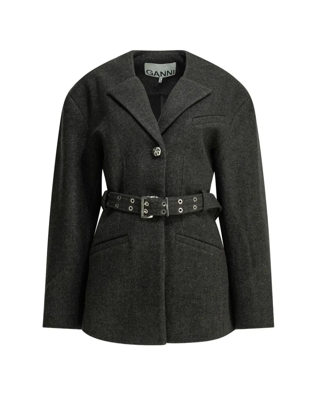 Ganni Black Jacket