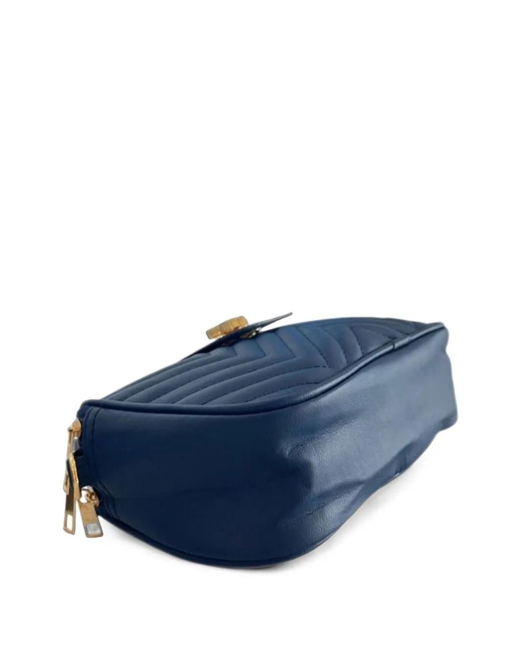 Baldinini Blue Quilted Cross-Body Bag