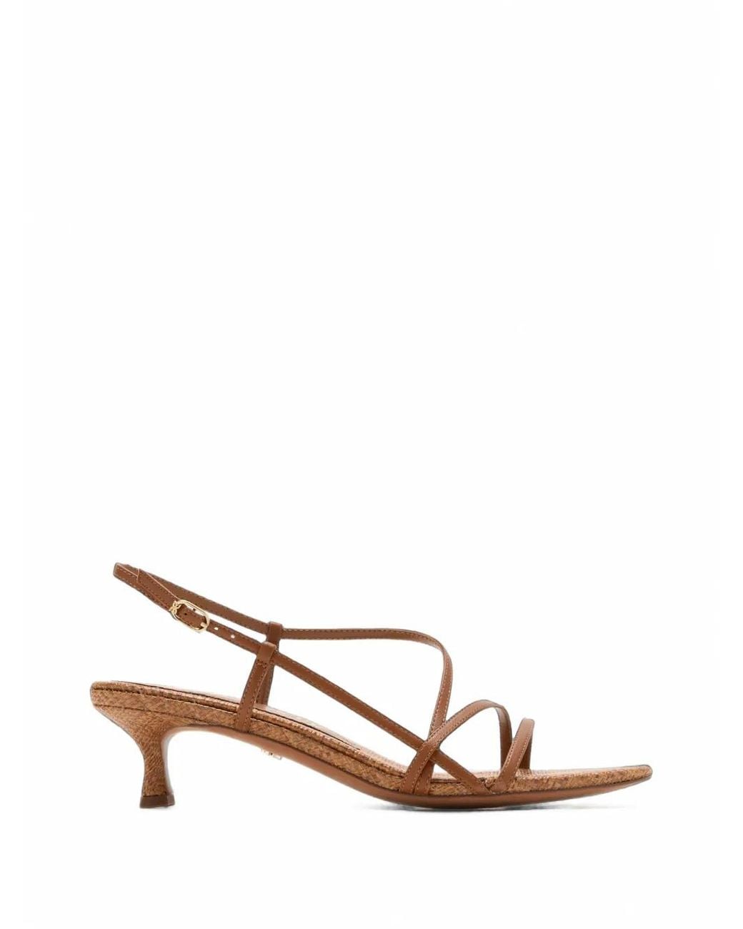Sam Edelman White Sandales Cora 2 En Cuir À Brides
