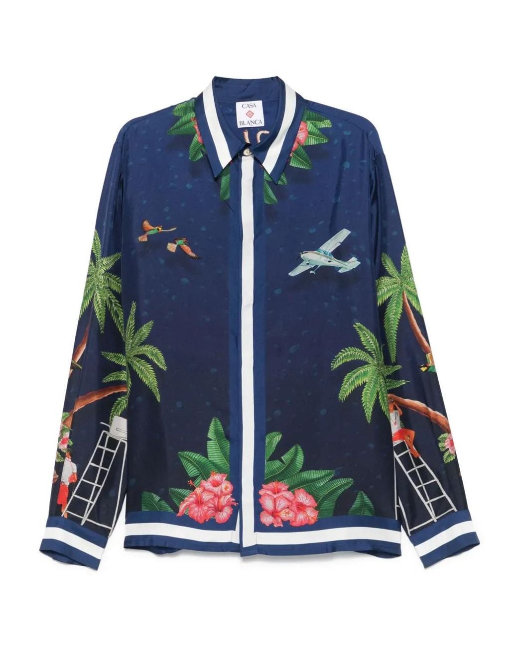 Casablanca Blue Shirts for men