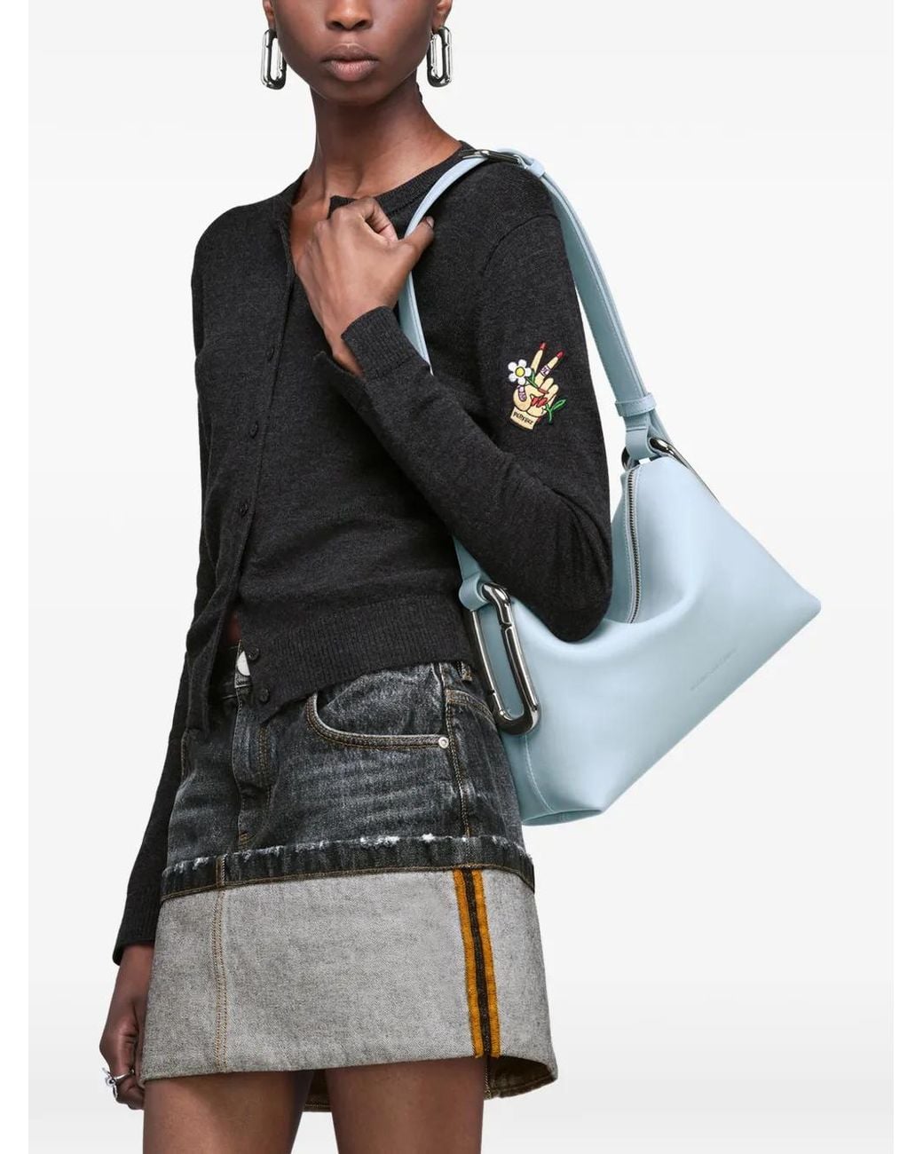Marc Jacobs Blue Scene Medium Shoulder Bag