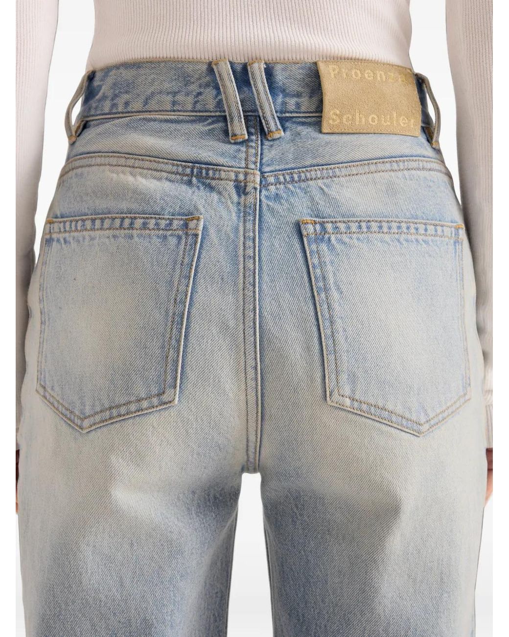 Proenza Schouler Blue Tabetha Jeans