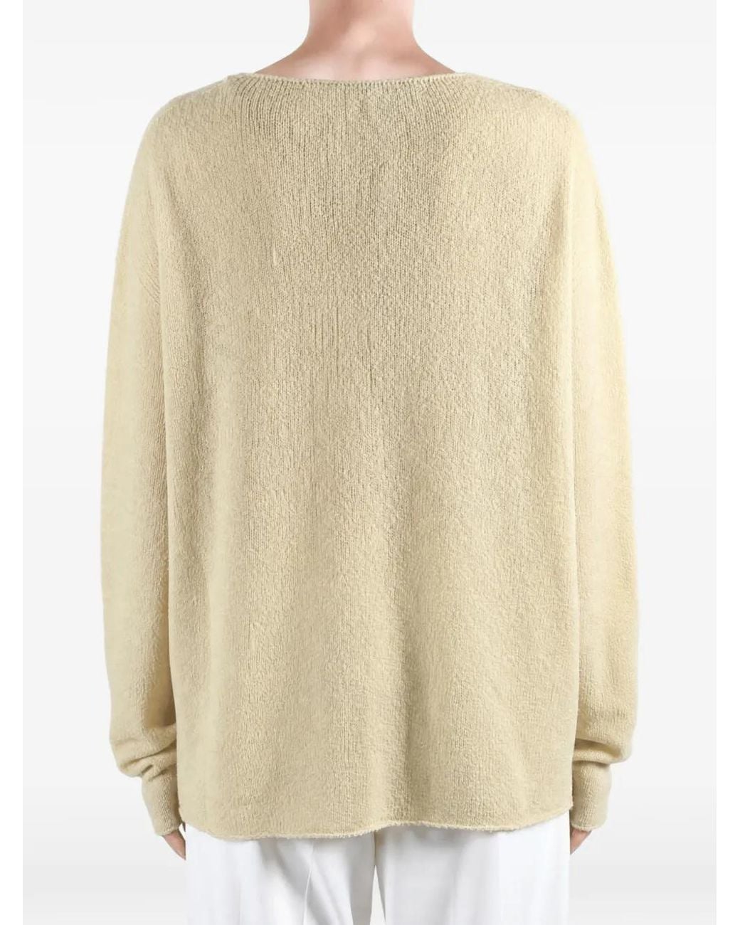Meta Campania Collective Natural Katia Crew-Neck Sweater