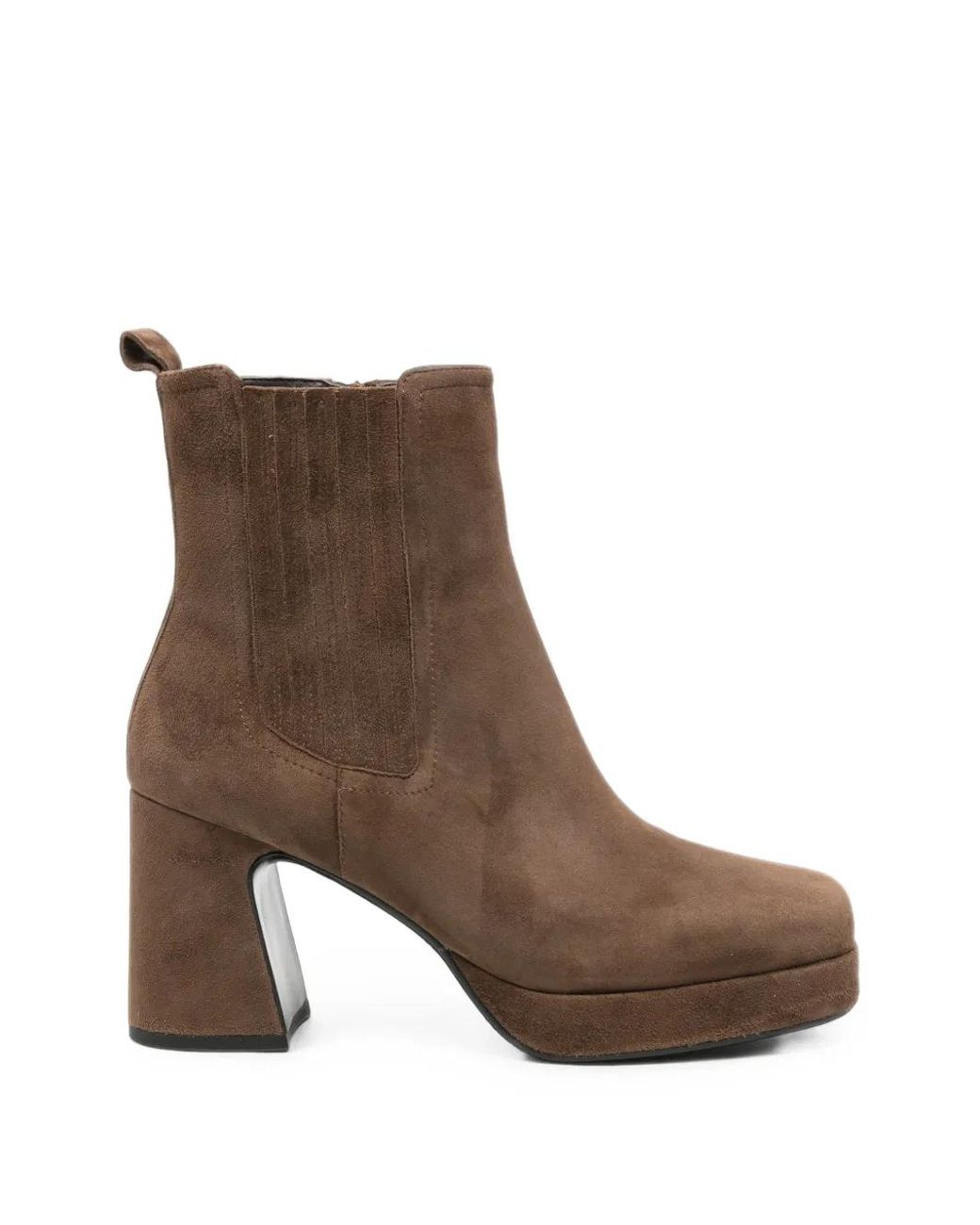 Bruno Premi Brown Platform Ankle Boots