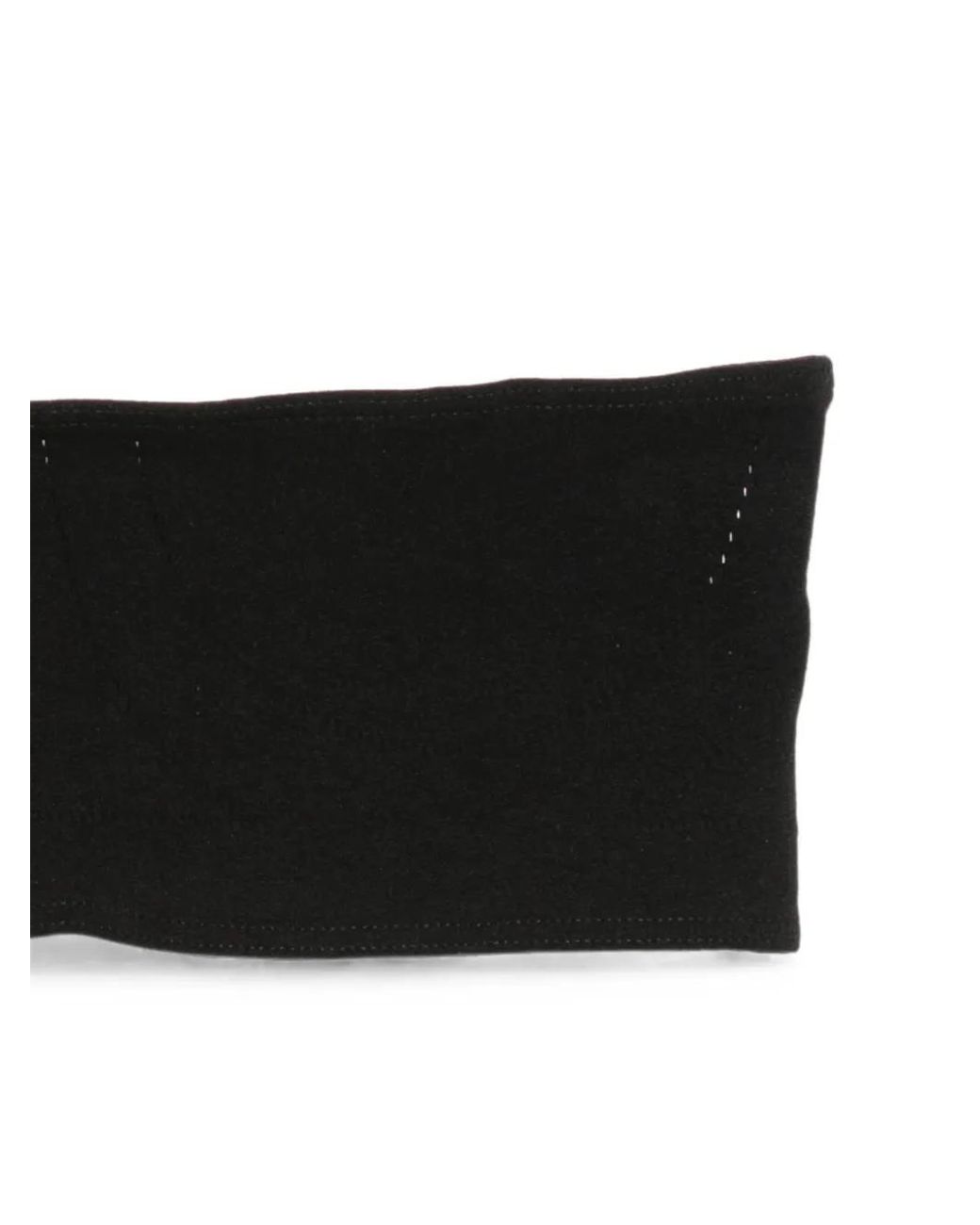Totême Black Strapless Bikini Top