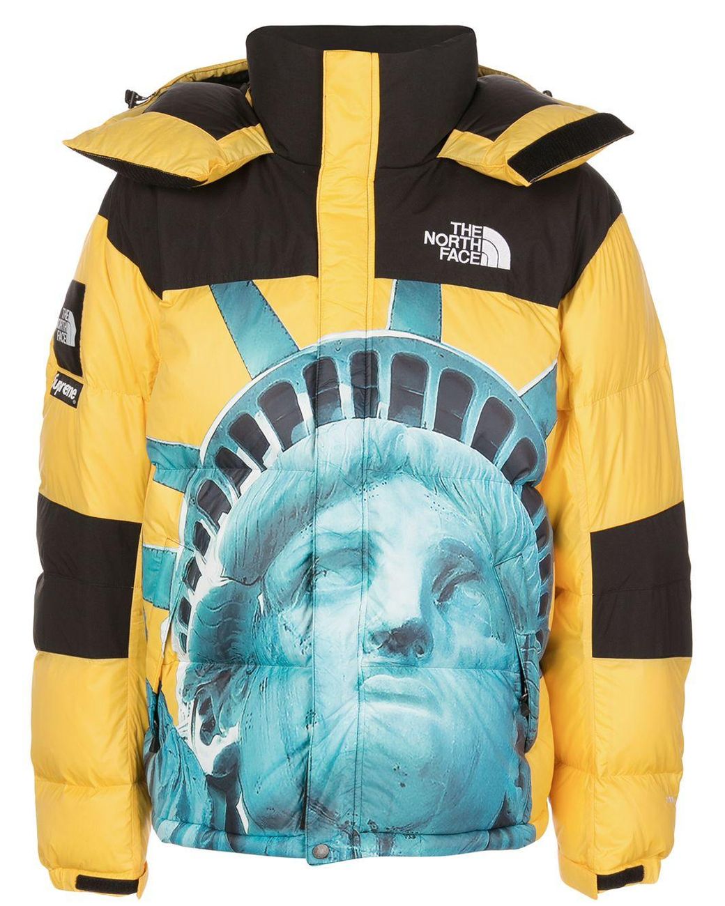 supreme tnf yellow